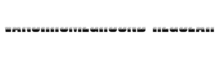 VanchromeGround-Regular Fonte