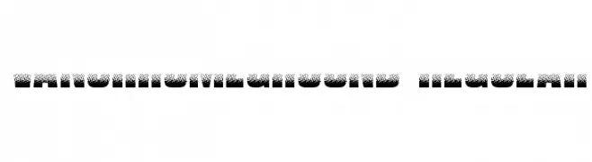 VanchromeGround-Regular  Descarca Fonturi Gratis