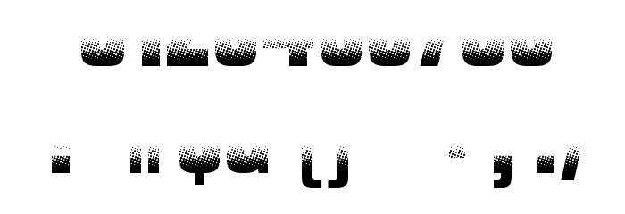 VanchromeGround-Regular Font OTHER CHARS