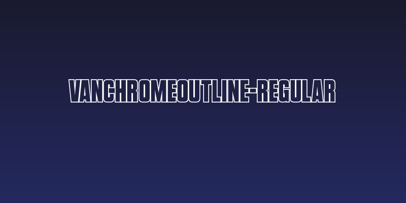 VanchromeOutline-Regular Social Header