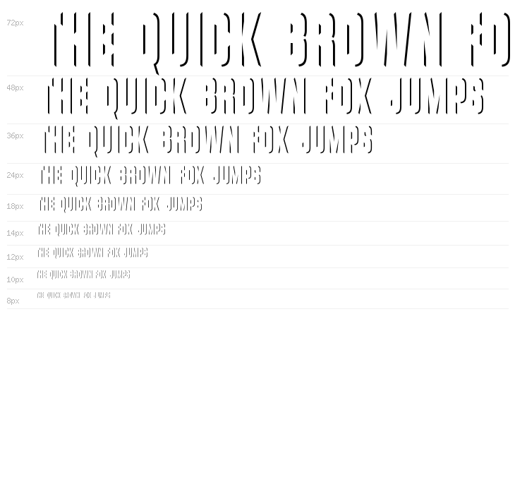 VanchromeRight-Regular Waterfall