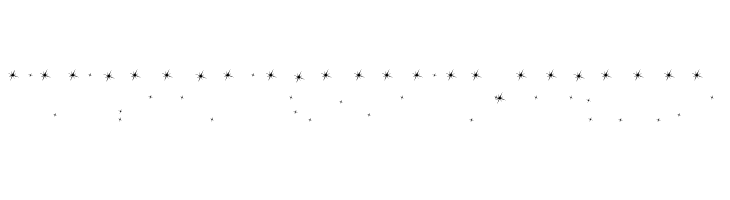 VanchromeSparkle-Regular Fonte