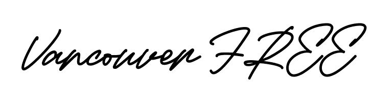 Vancouver FREE  font caratteri gratis