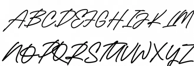 Vancouver FREE Caratteri MAIUSCOLE