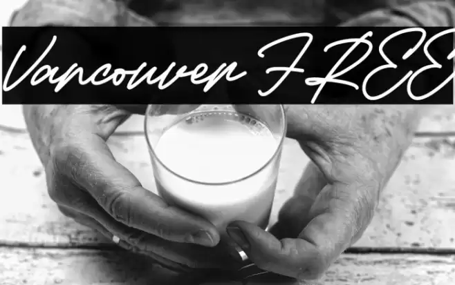Vancouver FREE Schriftart examples