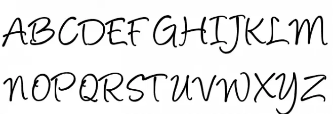 Vancouver Schriftart Groß