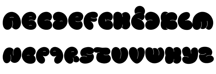 Vandal Blow Graffiti Regular Font LOWERCASE