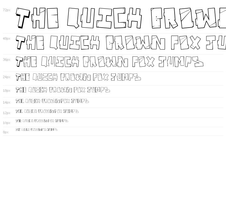 Vandal On The Fluid Waterfall