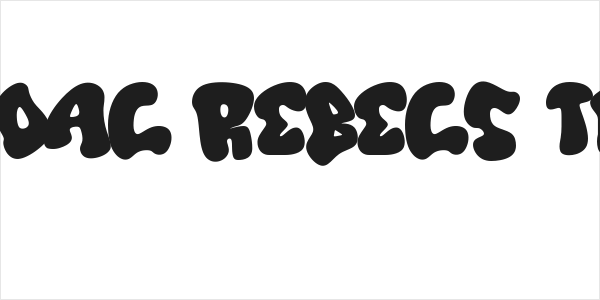 Vandal Rebels Thick Logo