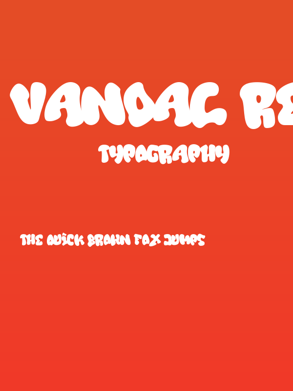 Vandal Rebels Thick Poster