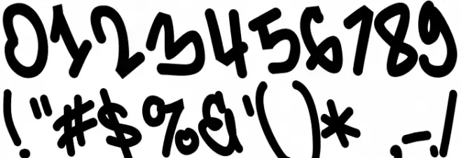 Vandal Revolt Font OTHER CHARS