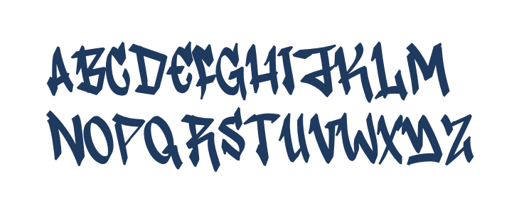 Vandal Rush Uppercase