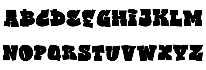 Vandal Street Regular Шрифта строчной