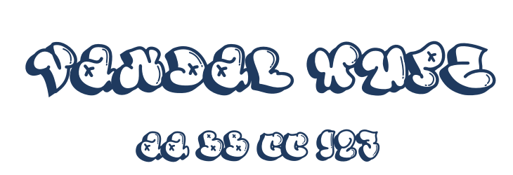 Vandal Wupz Font Preview
