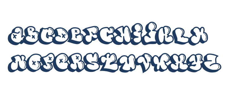 Vandal Wupz Uppercase