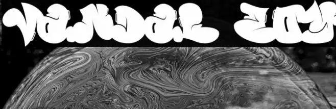 Vandal Zoy फ़ॉन्ट examples