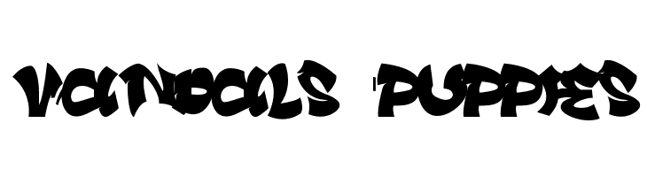 Vandals Puppies  Frei Schriftart Herunterladen