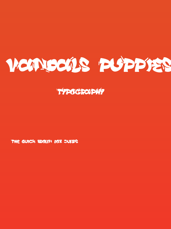 Vandals Puppies Poster