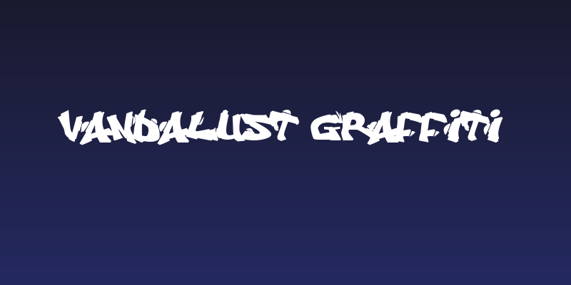 Vandalust Graffiti Social Header