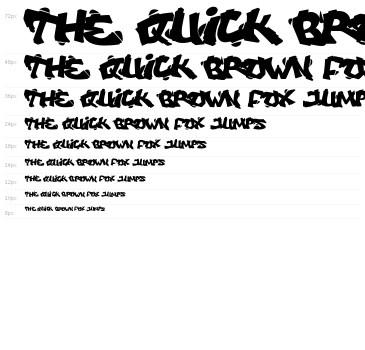 Vandalust Graffiti Waterfall