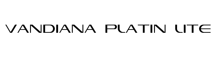 Vandiana Platin Lite Font
