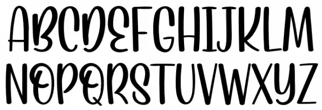VaneisyaRegular Шрифта ВЕРХНИЙ