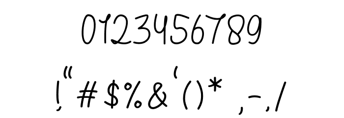 Vanella Font OTHER CHARS