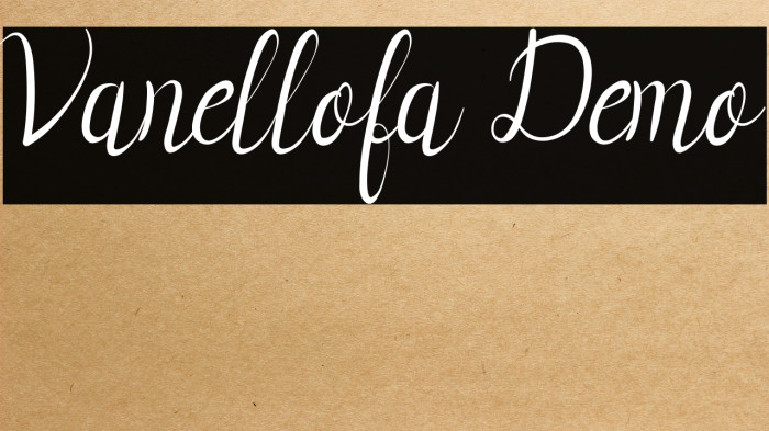 Vanellofa Demo Example 2