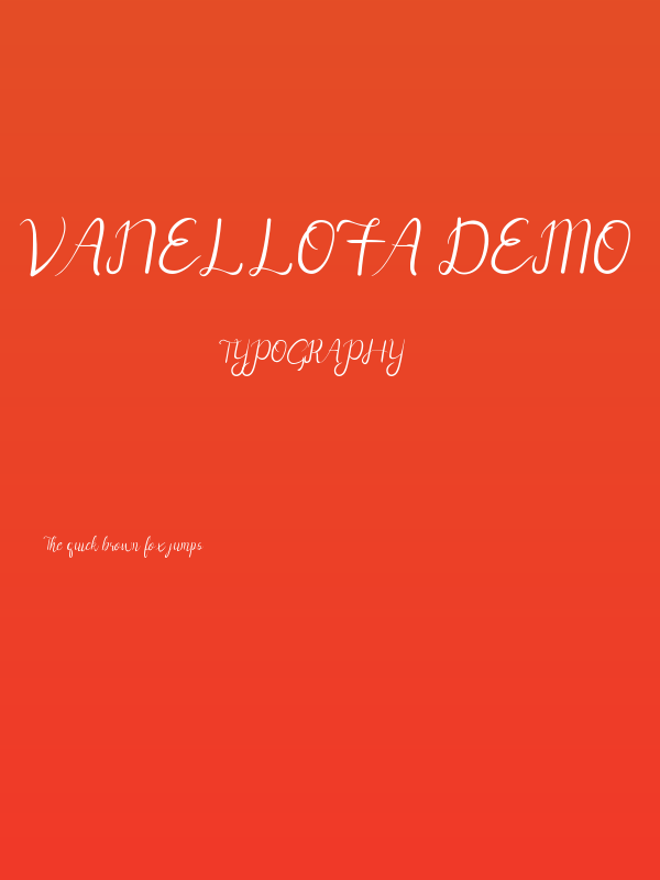 Vanellofa Demo Poster