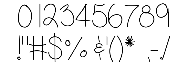 VanessaMarie Font OTHER CHARS