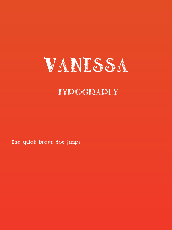 Vanessa Poster