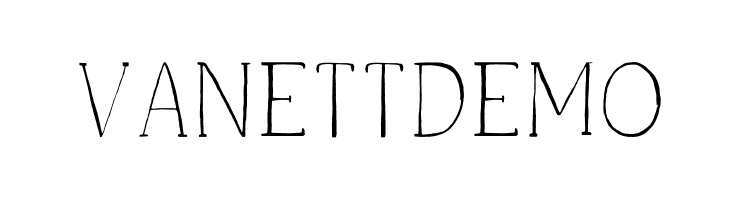 VanettDemo  Free Fonts Download
