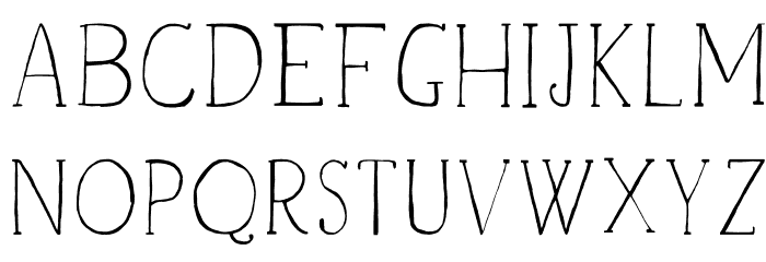 VanettDemo Font UPPERCASE
