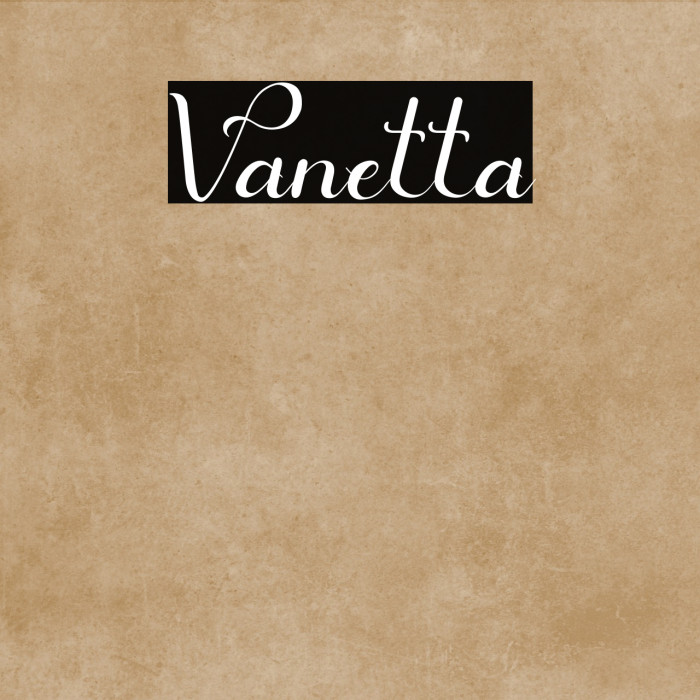 Vanetta Example 1