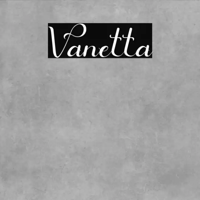 Vanetta Font examples