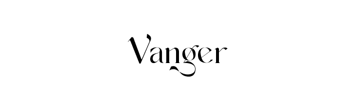 Vanger Font - FFonts.net