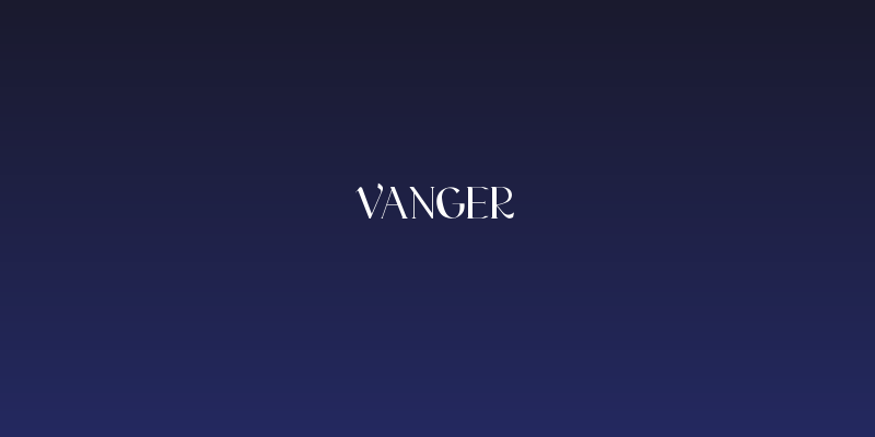 Vanger Social Header