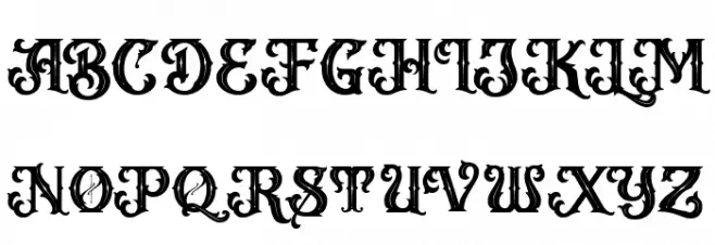 Vanguard FREE Font OTHER CHARS