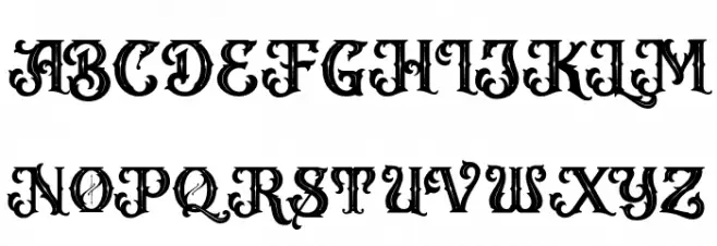 VanguardFREE Schriftart Groß