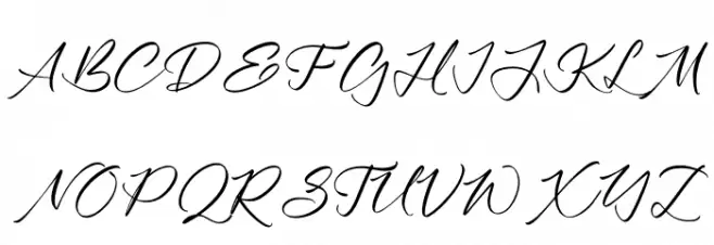 Vanilarita Font Litere mari