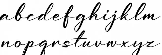 Vanilarita Font Litere mici
