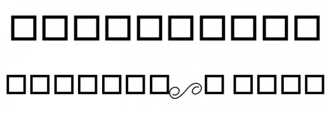 Vaniline2 Font OTHER CHARS