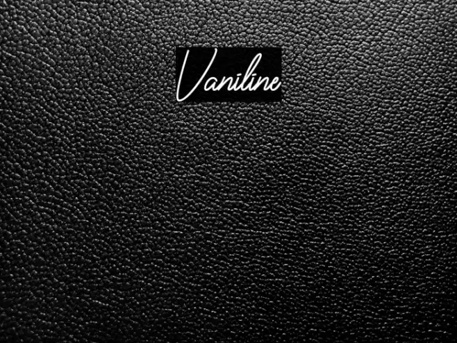 Vaniline2 Font examples