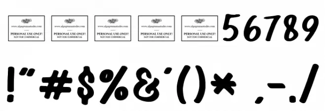 Vanilla Cake Fuentes OTROS CHARS