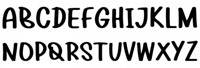 Vanilla Cake Fuentes MAYÚSCULAS