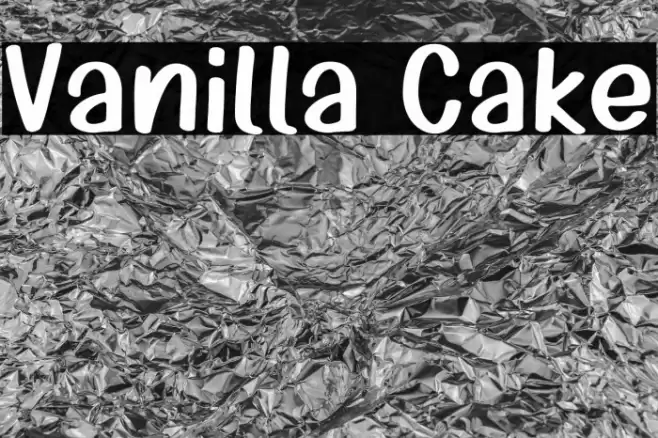 Vanilla Cake Fuentes examples