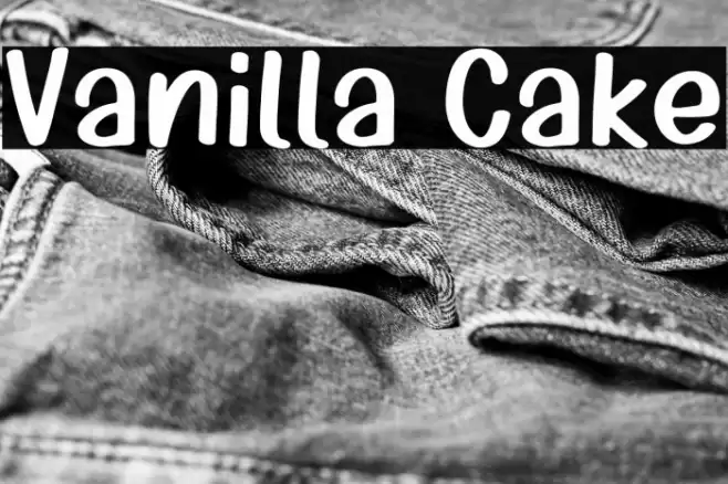 Vanilla Cake Fuentes examples