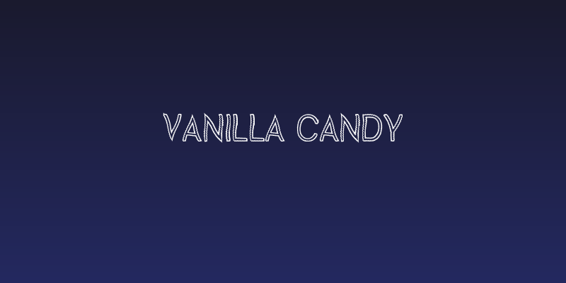Vanilla Candy Social Header