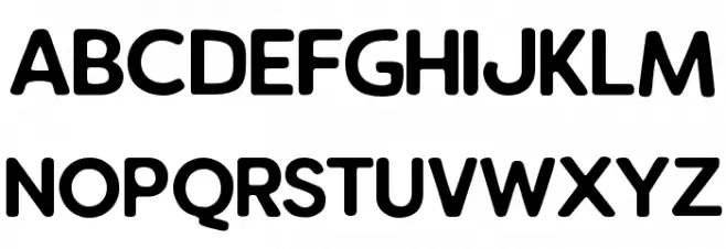 Vanilla Extract Schriftart Groß