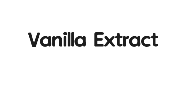 Vanilla Extract Logo